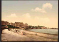 Vintage From the beach Biarritz Pyrenees A4 Photo Print