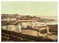 Vintage From the cliffs Broadstairs A4 Photo Print