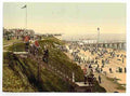 Vintage From the cliffs Clacton on Sea A4 Photo Print