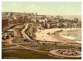 Vintage From the gardens Broadstairs A4 Photo Print