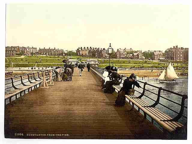 Vintage From the pier New Hunstanton A4 Photo Print