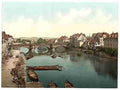 Vintage Fulda Bridge Cassel Hesse Nassau A4 Photo Print