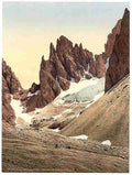 Vintage Funffingerspitze Tyrol A4 Photo Print