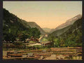 Vintage Gabas Pyrenees A4 Photo Print