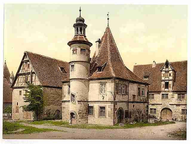 Vintage Gamekeepers house Bavaria A4 Photo Print