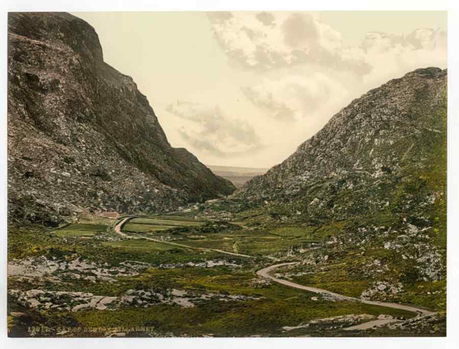 Vintage Gap Of Dunloe Killarney County Kerry Ireland A4 Photo Print