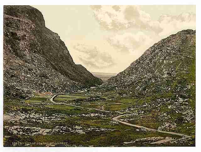 Vintage Gap of Dunloe Killarney County Kerry A4 Photo Print