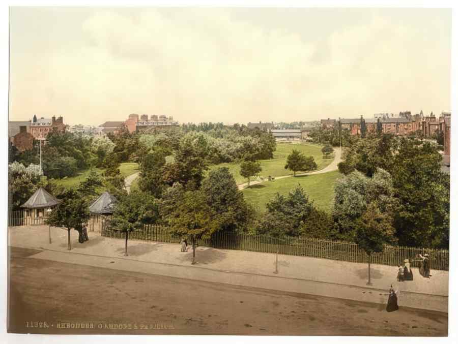 Vintage Gardens And Pavillion Skegness England A4 Photo Print