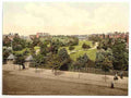 Vintage Gardens and pavillion Skegness A4 Photo Print