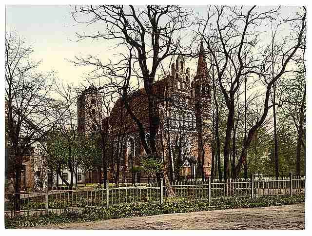 Vintage Garnisons Church Bromberg Silesia A4 Photo Print
