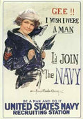 Vintage Gee I Wish I Were a Man A4 Photo Print