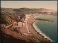 Vintage General View Aberystwith Wales A4 Photo Print