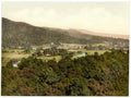 Vintage General View Callander Scotland A4 Photo Print