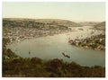 Vintage General View Dartmouth England A4 Photo Print