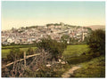 Vintage General View Denbigh Wales A4 Photo Print