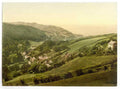 Vintage General View Lee Devon England A4 Photo Print
