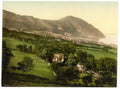Vintage General View Penmaenmawr Wales A4 Photo Print