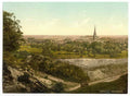 Vintage General View Salisbury England A4 Photo Print