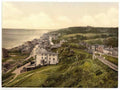 Vintage General View Sandgate England A4 Photo Print