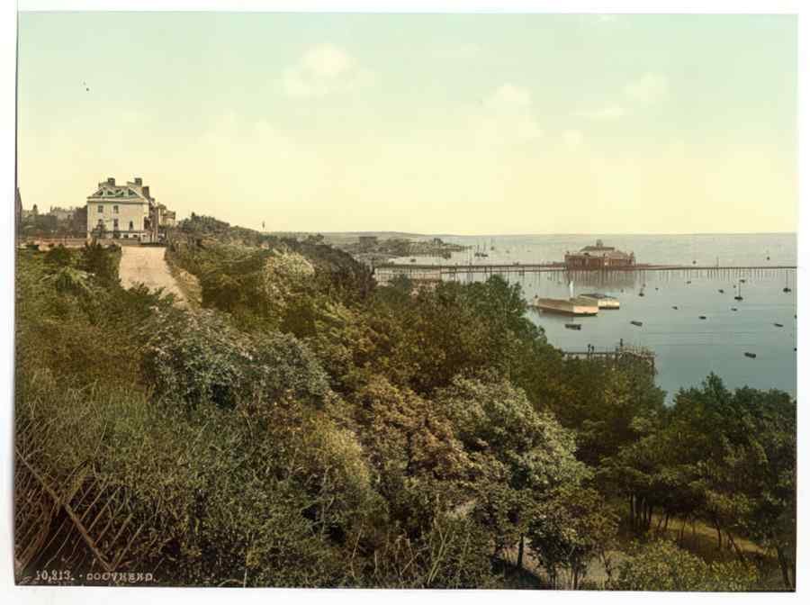 Vintage General View Southendonsea England A4 Photo Print