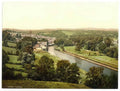 Vintage General View Totnes England A4 Photo Print