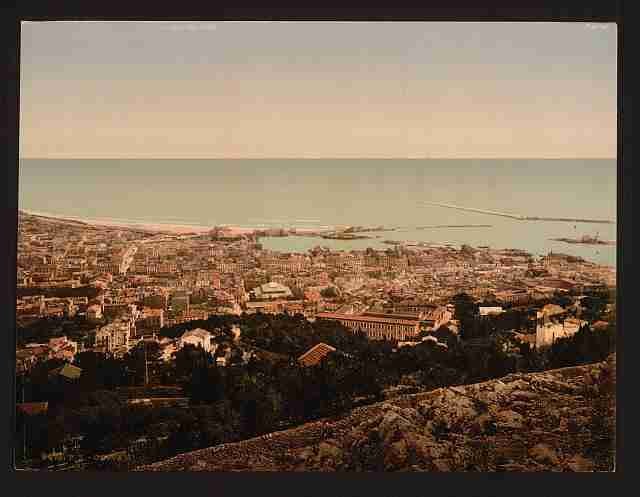 Vintage General view 1 Cette A4 Photo Print