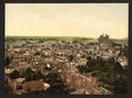 Vintage General view Abbeville A4 Photo Print