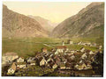 Vintage General view Andermatt A4 Photo Print