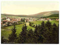 Vintage General view Braunlage Hartz A4 Photo Print