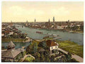Vintage General view Bremen A4 Photo Print