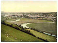 Vintage General view Carmarthen A4 Photo Print