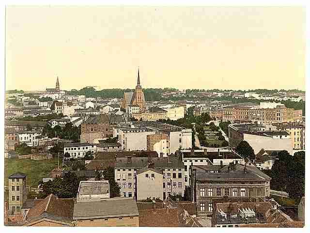 Vintage General view Colberg Pommeraina A4 Photo Print