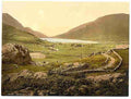 Vintage General view Cwellyn Lake A4 Photo Print