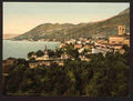Vintage General view Fasano Lake Garda A4 Photo Print
