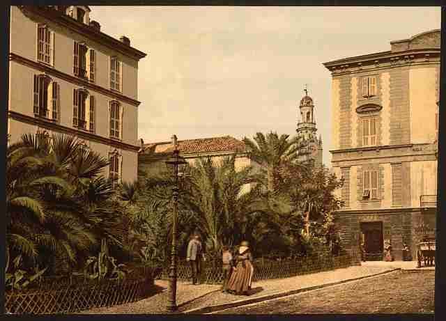 Vintage General view I San Remo A4 Photo Print