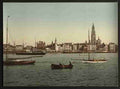Vintage General view II Antwerp A4 Photo Print