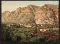 Vintage General view II Arco Lake Garda A4 Photo Print