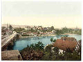 Vintage General view II Saalfeld Thuringia A4 Photo Print