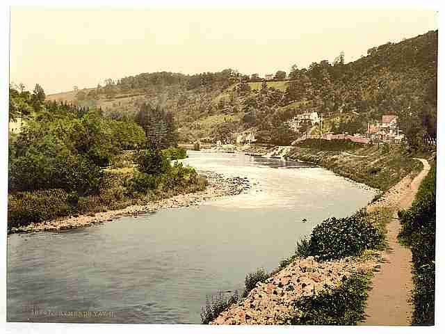 Vintage General view II Symonds Yat A4 Photo Print