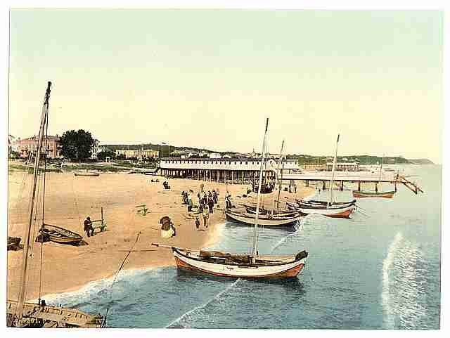 Vintage General view III Ahlbeck Pommeraina A4 Photo Print