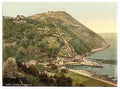 Vintage General view Lynton and Lynmouth A4 Photo Print