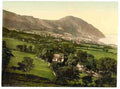 Vintage General view Penmaenmawr A4 Photo Print