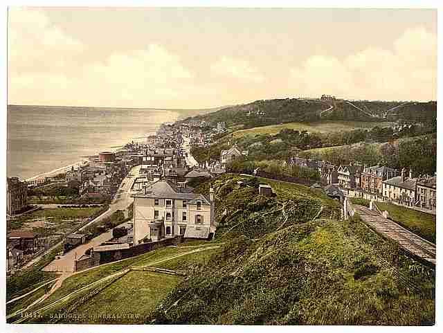 Vintage General view Sandgate A4 Photo Print
