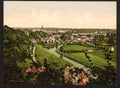 Vintage General view St Lo A4 Photo Print