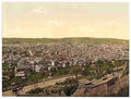 Vintage General view Stuttgart Wurtemburg A4 Photo Print