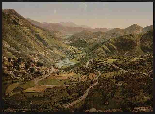 Vintage General view Thal von Rieka A4 Photo Print