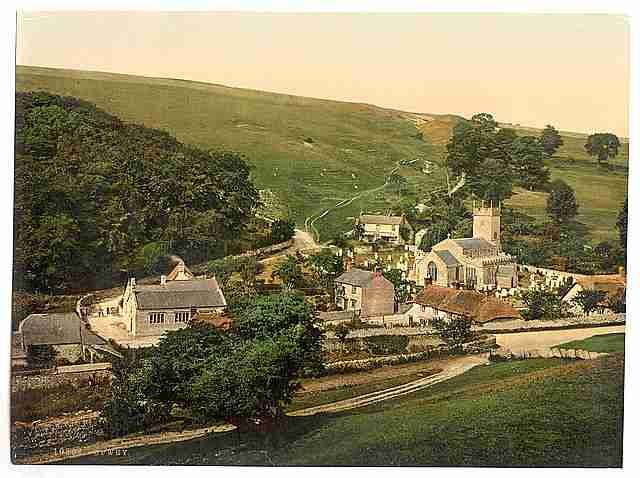 Vintage General view Upwey A4 Photo Print