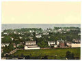 Vintage General view Zoppot East Prussia A4 Photo Print