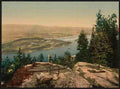 Vintage General view from Krogkleven Ringerike A4 Photo Print