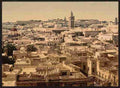 Vintage General view from Paris Hotel Tunis A4 Photo Print